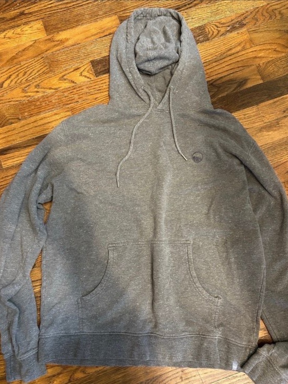 Peter Millar Heather Gray Hoodie Pullover